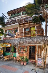 Budova, kde se bed and breakfast nachází