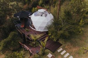 Vista aerea di Domus Glamping Guatapé