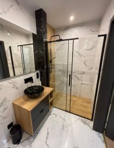 Kúpeľňa v ubytovaní Browarna 12 - Luxury Apartments