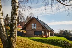 Vonkajšia záhrada v ubytovaní Mountain chalet