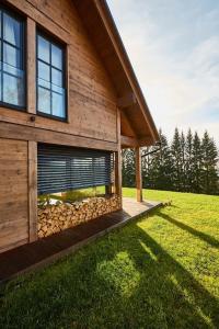 Vonkajšia záhrada v ubytovaní Mountain chalet