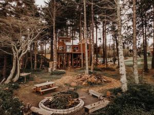 Zahrada ubytování Treehouse-Small Eagles Perch over the water