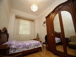 Postel nebo postele na pokoji v ubytování Leila