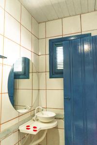 Kylpyhuone majoituspaikassa Pousada chale heloisa