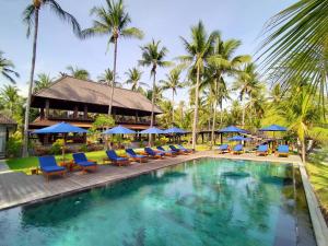 Swimmingpoolen hos eller tæt på The Kirana Tembok