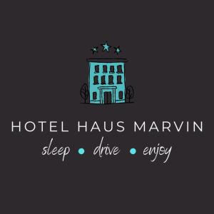 a drawing of a hotel hasryan sleep alive ever at Haus Marvin in Döttingen