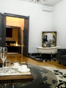 Posezení v ubytování Mansion Josephina