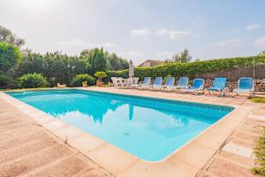 The swimming pool at or close to Finca can Miquel des Revellar