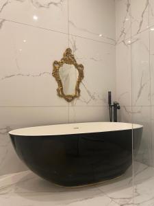 Koupelna v ubytování XuBa ApartmentRooms Messe Wien Prater