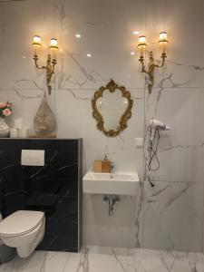 Koupelna v ubytování XuBa ApartmentRooms Messe Wien Prater