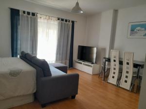 TV a/nebo společenská místnost v ubytování Ayuntamieto Beach GAM + 6 fotografií