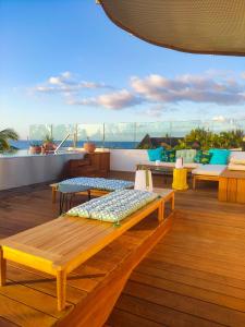 Balkón nebo terasa v ubytování Boutik Hôtel 2A - Adult Only