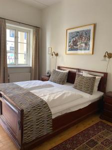 Postel nebo postele na pokoji v ubytování Hotel Ærø