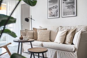 Posezení v ubytování 2BDR apartment with Sea View in Golden Mile, Marbella