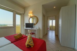 Postel nebo postele na pokoji v ubytování Hotel Imperial Beach - Dada Hotels