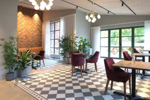 Posezení v ubytování Kvibergs Vandrarhem - Hostel