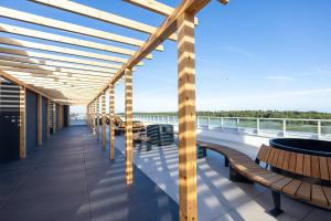 Balcony o terrace sa CHILLIapartamenty - Polanki Aqua A307 - WYDMOWY