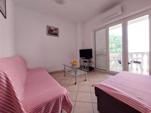 TV a/nebo společenská místnost v ubytování Apartment Niko