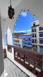 Balkón nebo terasa v ubytování Hotel Sevilla