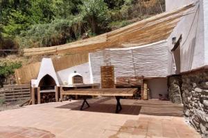 Patio lub wspólna przestrzeń na świeżym powietrzu w obiekcie Casa Barranco