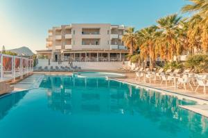 The swimming pool at or close to Gouves Bay by Omilos Hotels