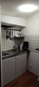 Kuchyň nebo kuchyňský kout v ubytování Monteurswohnungen in Kirchhain zentral