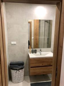 Koupelna v ubytování ZEN Apartment - Kosice