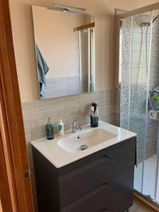 Koupelna v ubytování A Casa da Fonte