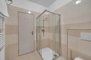 Koupelna v ubytování Hotel Nelly Kellys