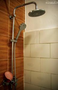 a shower with a shower head in a bathroom at Or'Delice Residence in Antananarivo