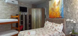 Postel nebo postele na pokoji v ubytování Casas Bom Sono