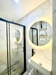 Kúpeľňa v ubytovaní Sol Apartamentos Centro Histórico