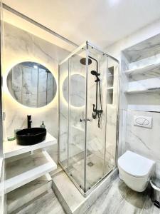 Kúpeľňa v ubytovaní Sol Apartamentos Centro Histórico