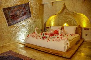 Letto o letti in una camera di The Calypso Cave