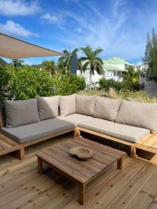 Area soggiorno di Appartement duplex Kakoon Saint Martin Anse Marcel