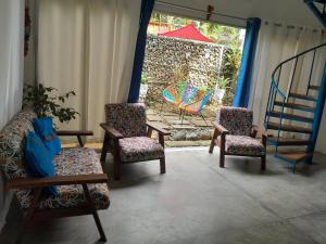 Posezení v ubytování Casas Guaney, full furnished studios!