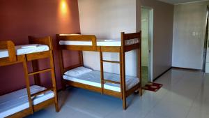 Postel nebo postele na pokoji v ubytování Answer hotel