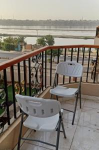 Balkon lub taras w obiekcie Luxor apartment