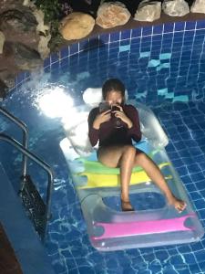 Tetamu yang menginap di Mae Chan Treehouse with swimming pool