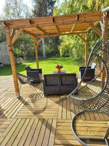 Zahrada ubytování Villa Cosy Pierrefonds