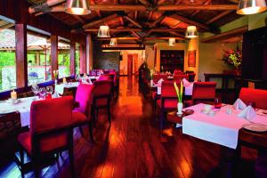 Restaurace v ubytování Rio Sagrado, A Belmond Hotel, Sacred Valley