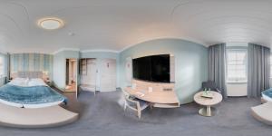 Μια τηλεόραση ή/και κέντρο ψυχαγωγίας στο Hotel zur Post NEW STYLE