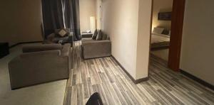 Χώρος καθιστικού στο Wakra Inn Hotel Apartments