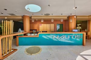 The lobby or reception area at Vital Hotel Nautis