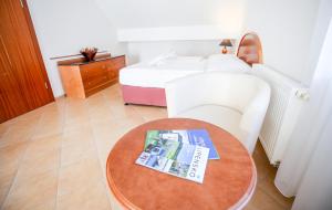 Ліжко або ліжка в номері Hotel Barborka