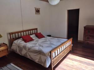 Łóżko lub łóżka w pokoju w obiekcie Elqui Sol