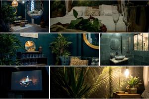 Fotografia z galérie ubytovania L'Evasion romantique en Amazonie, SPA, Écran cinéma, day use, Lit baldaquin v destinácii Évreux