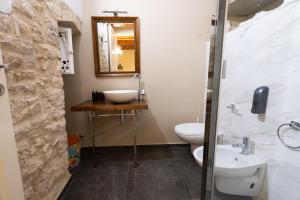 Koupelna v ubytování B&B La Torretta
