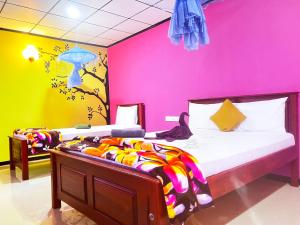 Voodi või voodid majutusasutuse Nine Arch Homestay toas
