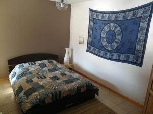 Posteľ alebo postele v izbe v ubytovaní Appartement T4 cosy et familial en bord de pistes